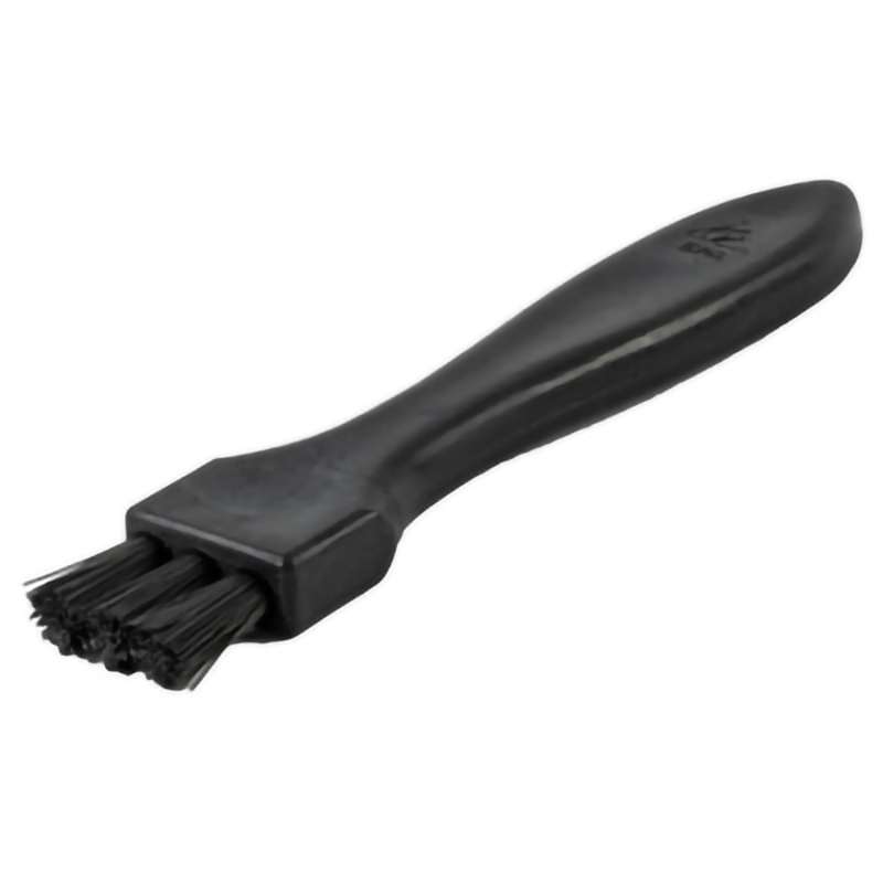 Brush, ESD, 1" Flat, Hard, Conductive, Nylon, Bristles